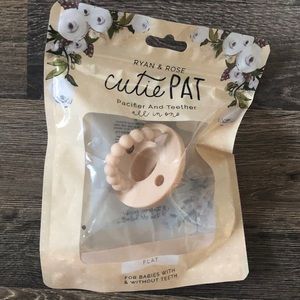 Ryan and Rose Cutie pacifier and teether